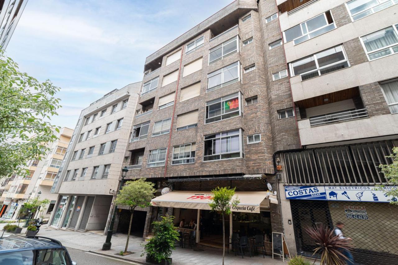 Ferienwohnung Moderno Apartamento Con Parking Vigo Exterior foto